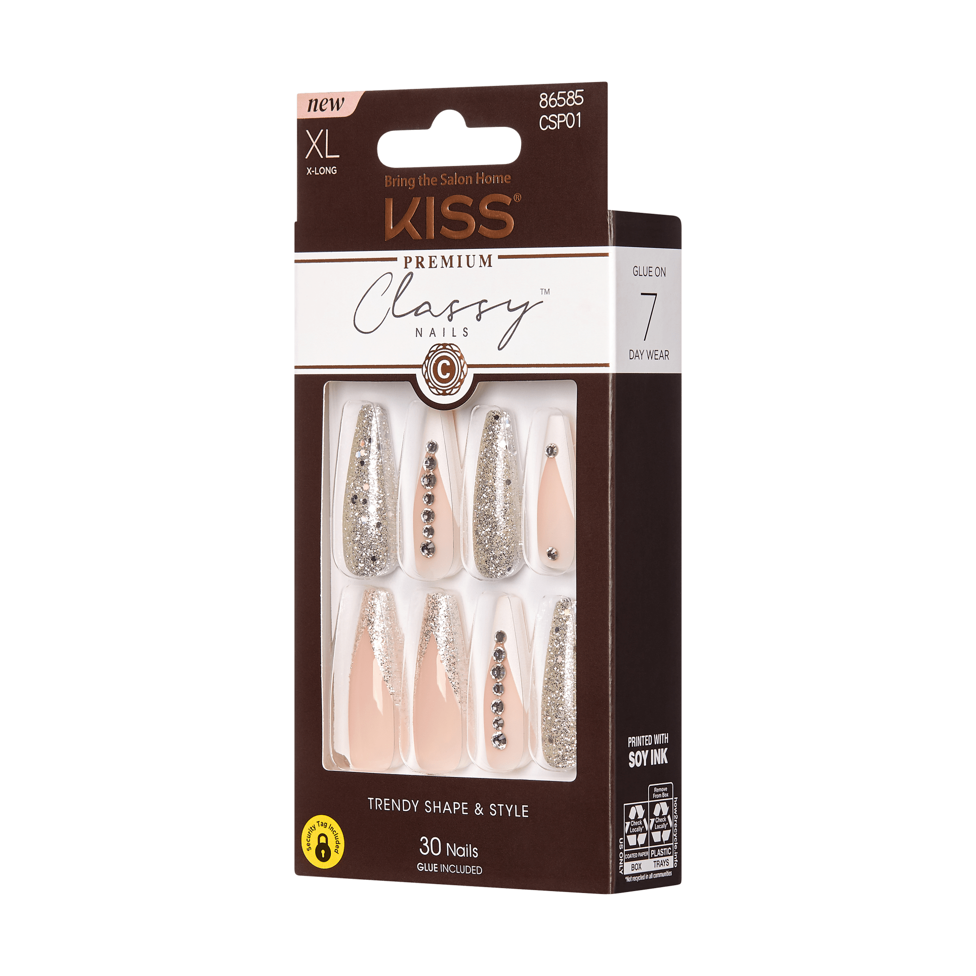 KISS Premium Classy Nails - Sophisticated