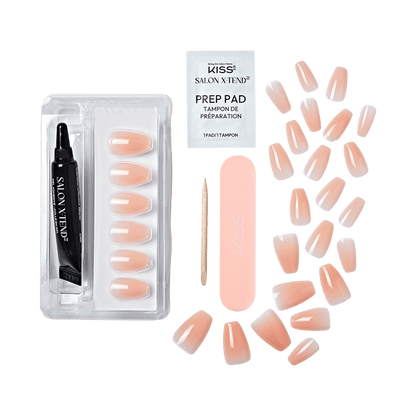 KISS Salon X-tend Color Gel Nails - Limousine