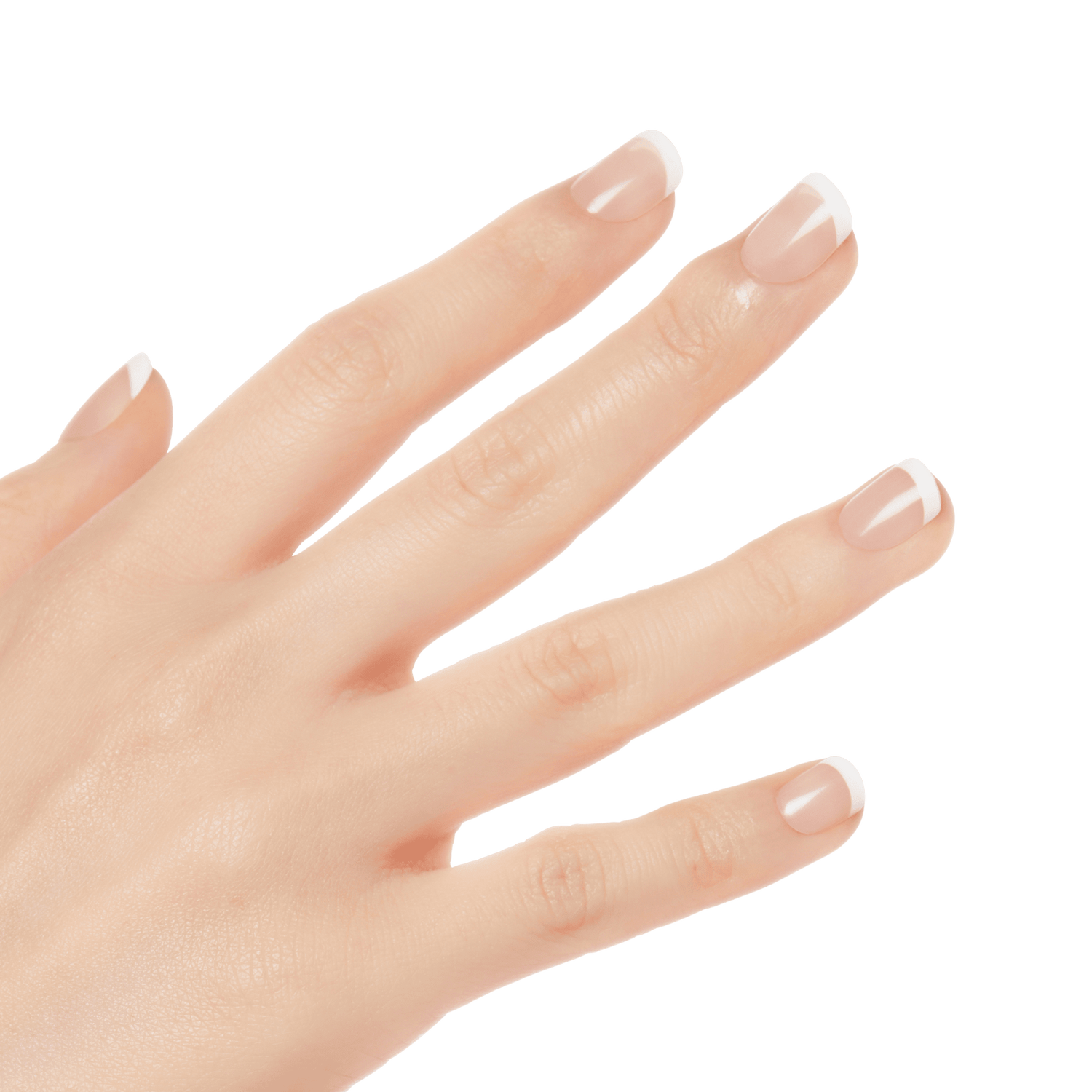 KISS Salon Acrylic French Petite Nails - Crush Hour