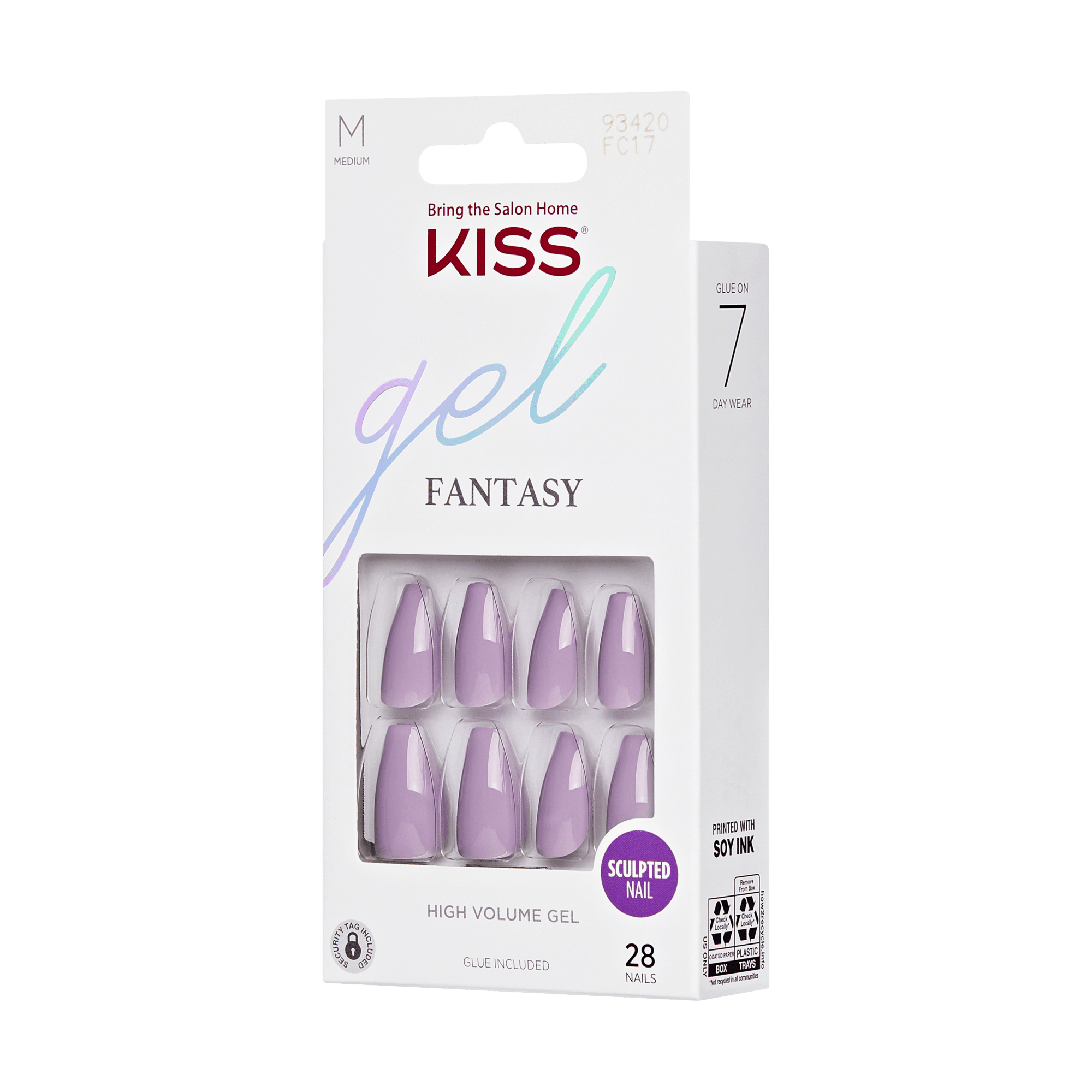 KISS Gel Fantasy Nails - Read or Lead