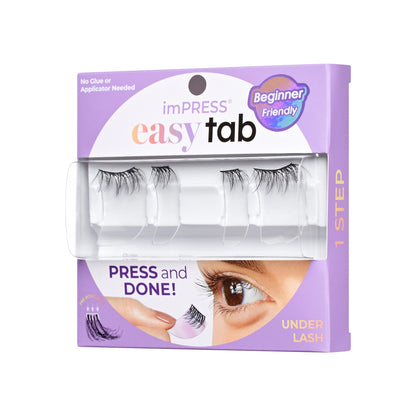 imPRESS Falsies easy tab Self Adhesive Eyelashes – Classy Natural