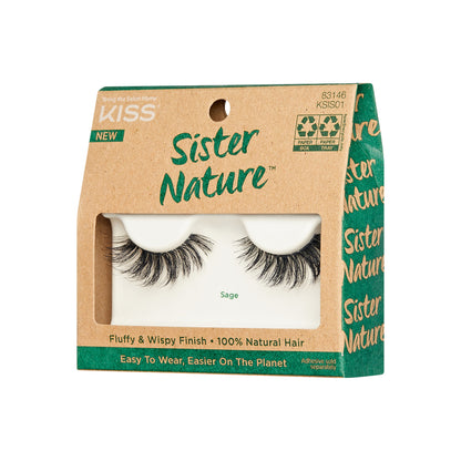 KISS Sister Nature False Eyelashes  - Sage