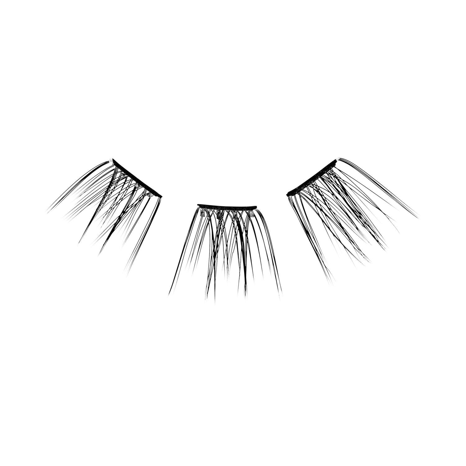 imPRESS Falsies Self Adhesive Eyelashes, 12 Lash Clusters - Sleek