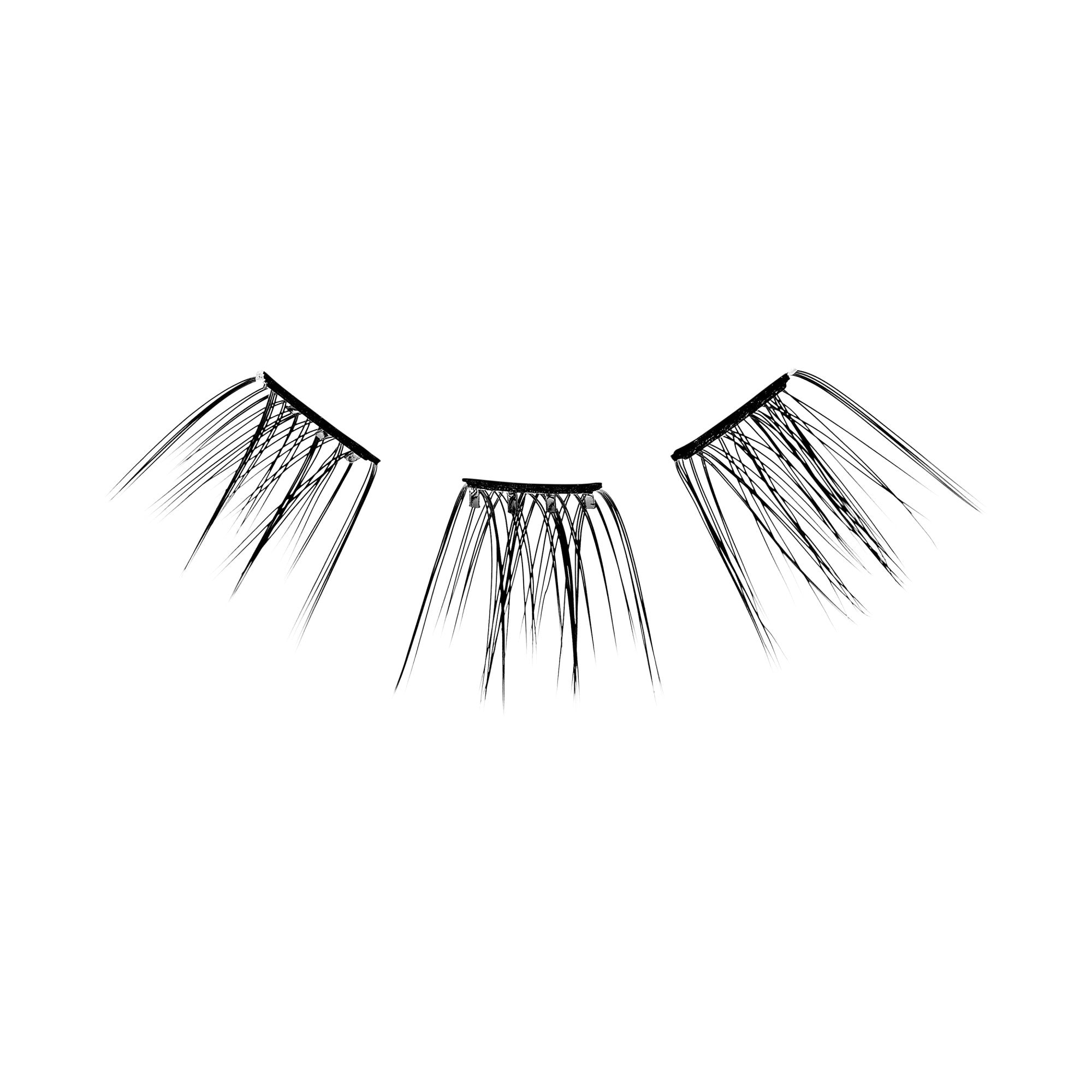 imPRESS Falsies Self Adhesive Eyelashes, 12 Lash Clusters - Sleek