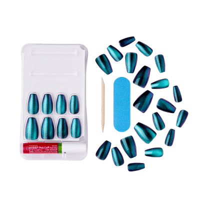 KISS Gel Fantasy Magnetic Nails - Chameleon