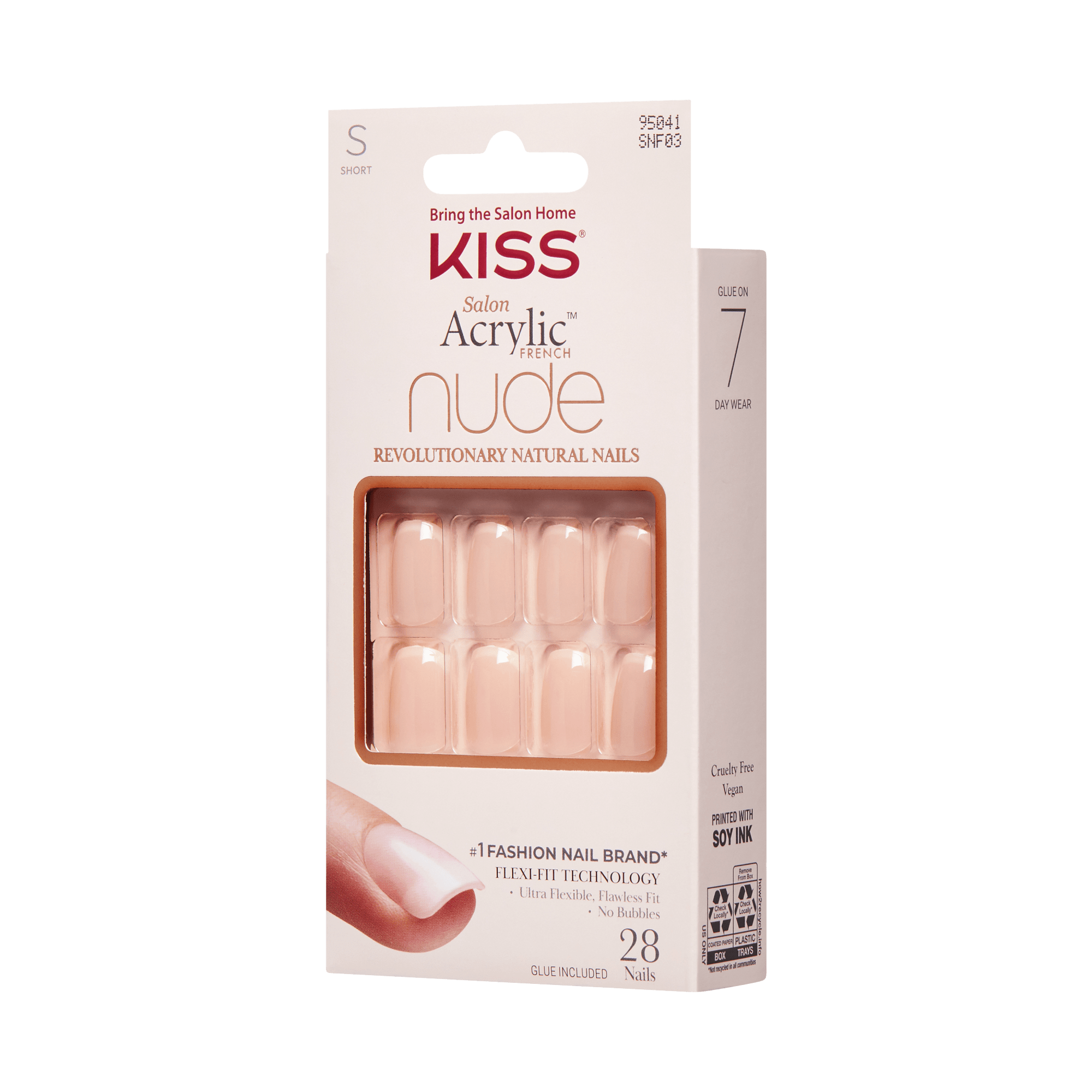 KISS Salon Acrylic Nude French - Chic Beats