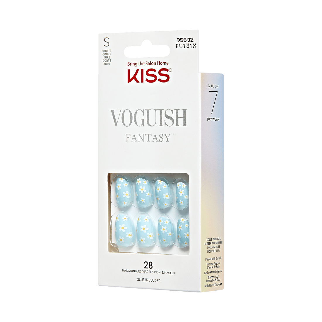 KISS Voguish Fantasy Press On Glue Nails - Vibey