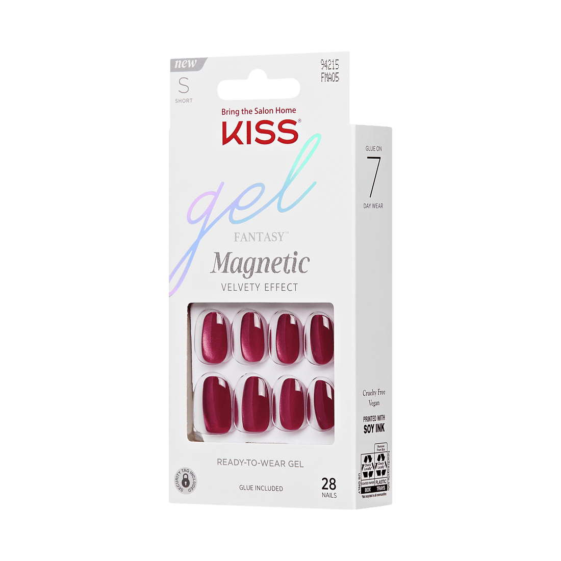 KISS Gel Fantasy Magnetic Press On Glue Nails  - Set Us Free