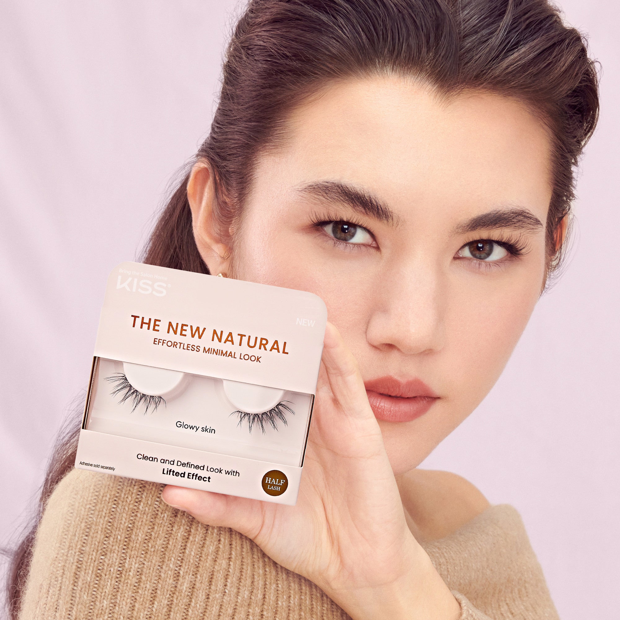 KISS The New Natural - Half Lash - Glowy Skin