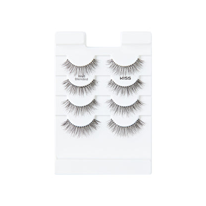 KISS My Lash But Better 4-Pair Multipack - Well Blended