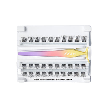 imPRESS Press-On Falsies Eyelash 30 Clusters - Natural &amp; Wispy