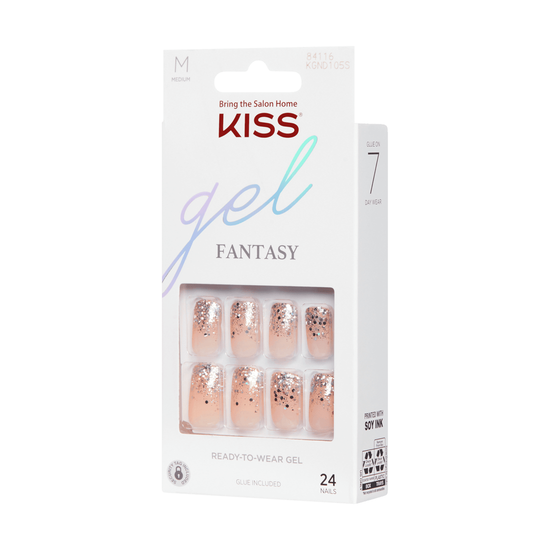 KISS Gel Fantasy Ready to Wear Gel Nails - I Feel You