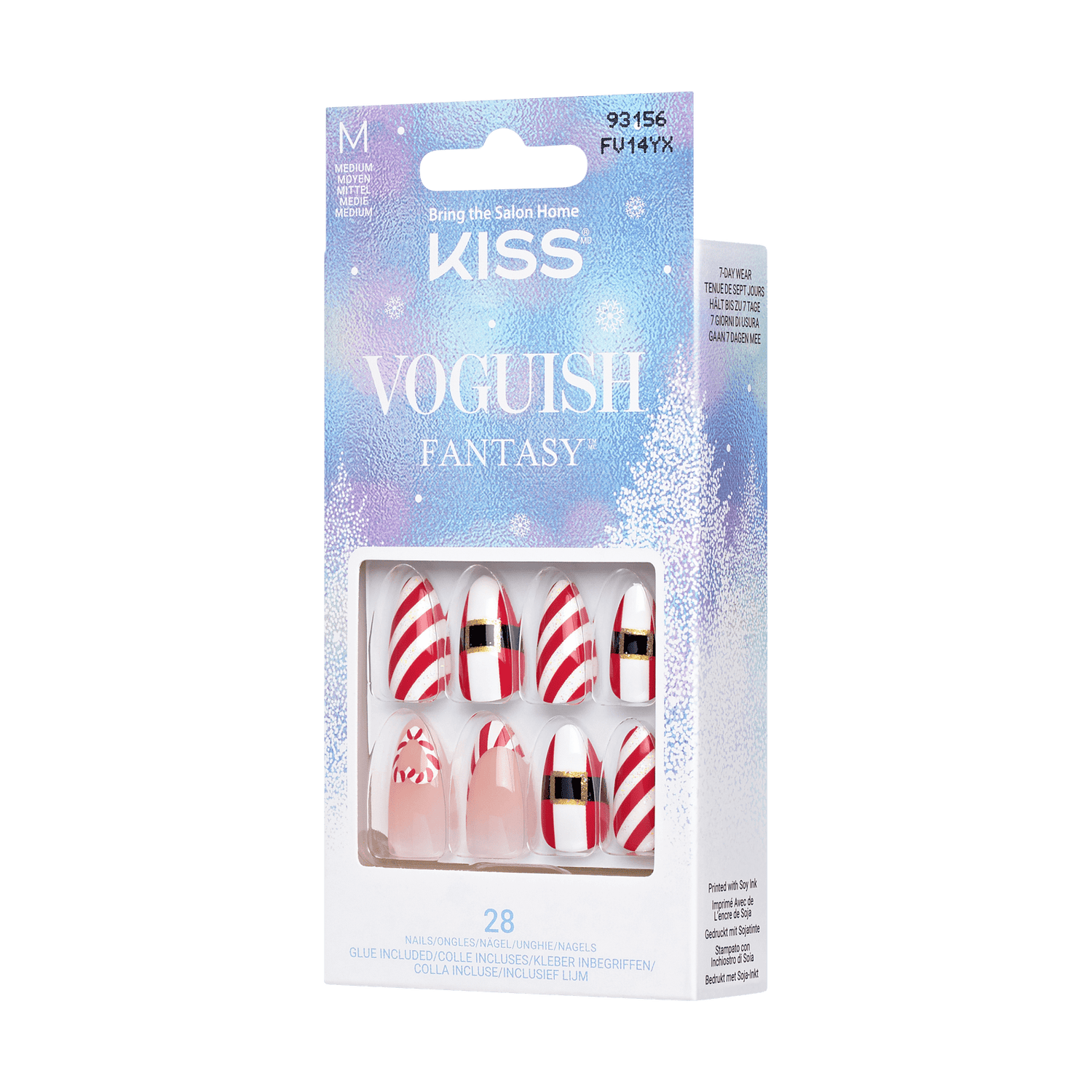 KISS Voguish Fantasy Holiday Nails - Jolly Jolly