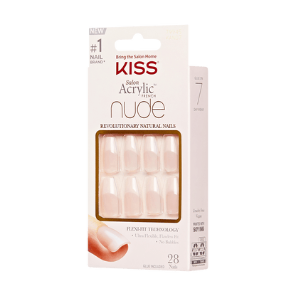 KISS Salon Acrylic French Nails - Leilani