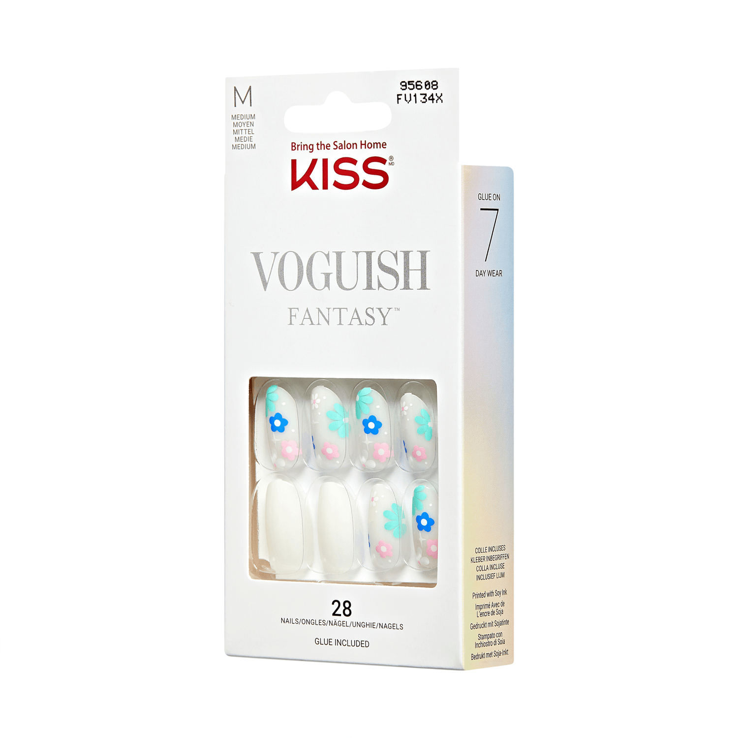 KISS Voguish Fantasy Press On Glue Nails - Blisspop