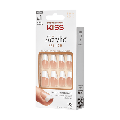 KISS Salon Acrylic French Nails - Je T&