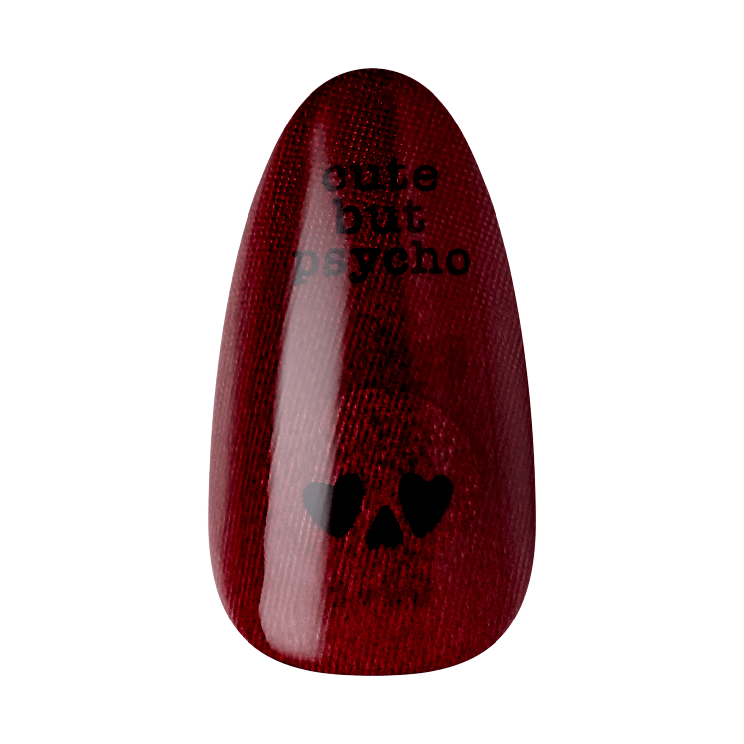 KISS Voguish Fantasy Glow-In-The-Dark Halloween Press-On Glue Nails - Sunday Candy