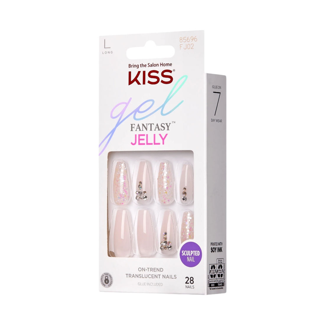 KISS Jelly Fantasy Sculpted Nails - Jelly Juice