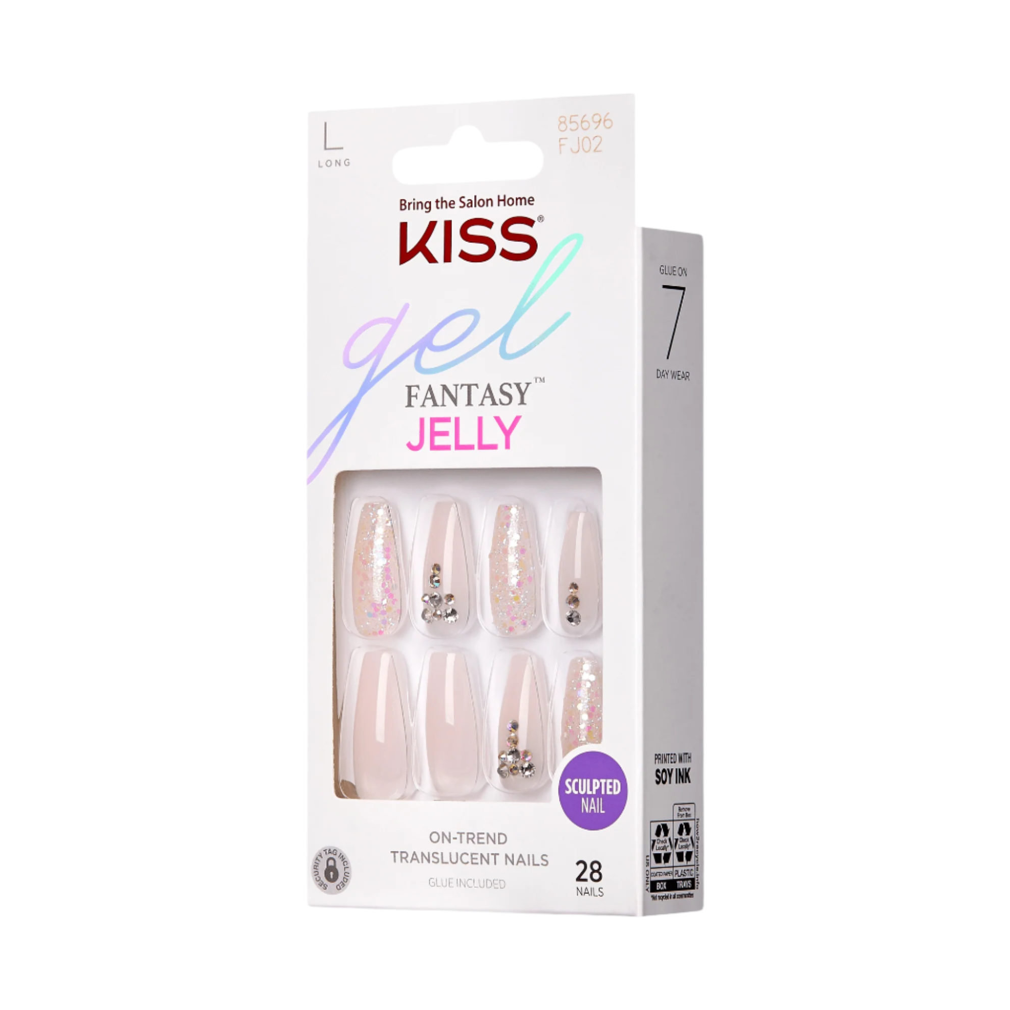 KISS Jelly Fantasy Sculpted Nails - Jelly Juice