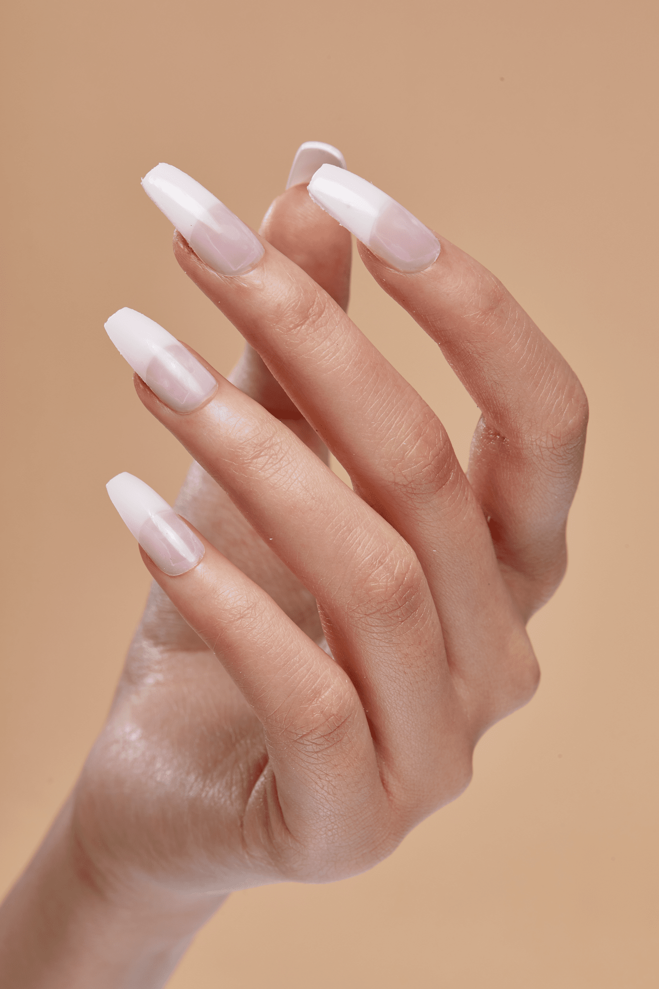 KISS Salon Acrylic French Nails - Leilani