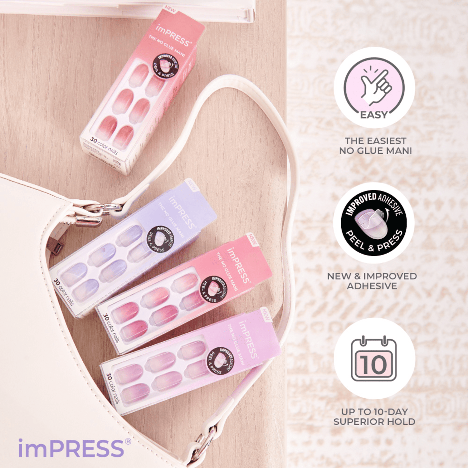 imPRESS Design Press On Nails - Beat The Heat