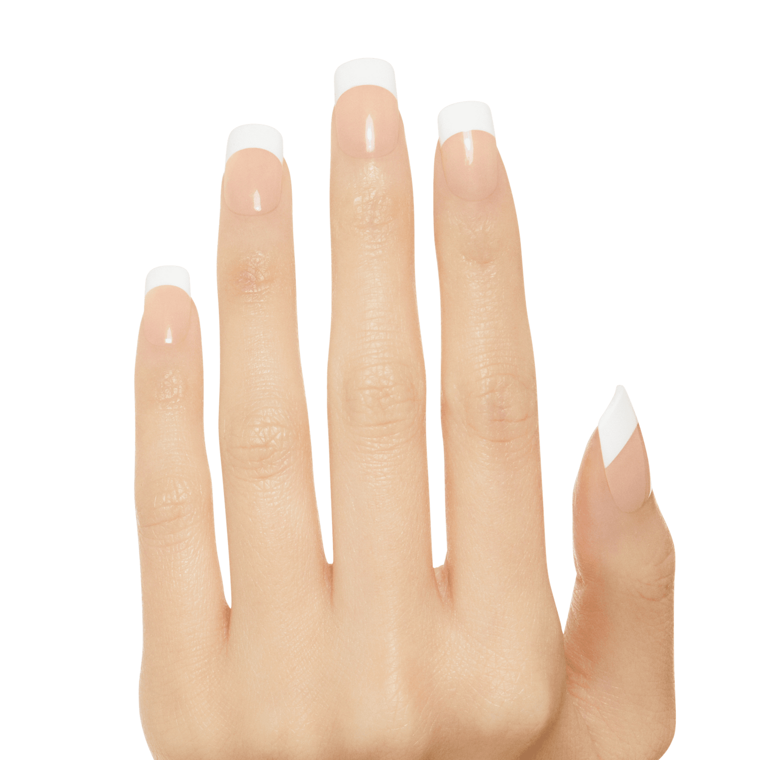 KISS Salon Acrylic French Nails - Rumor Mill