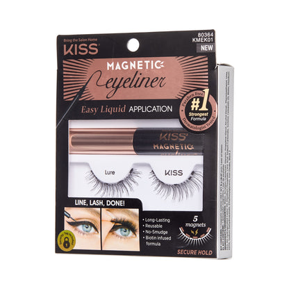 KISS Magnetic Eyeliner &amp; Lashes - Lure