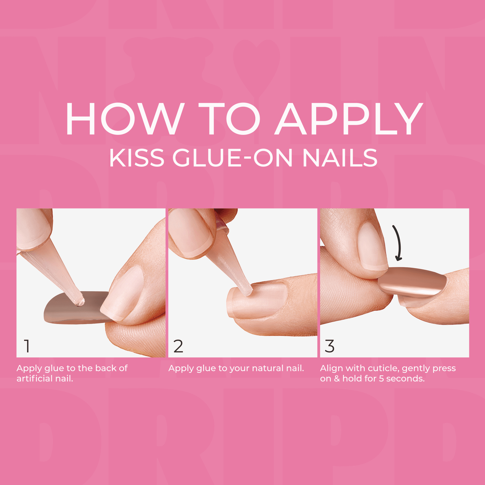 KISS Nail Drip ‘Sweet Shop’ Press On Glue Nails – Style Drip