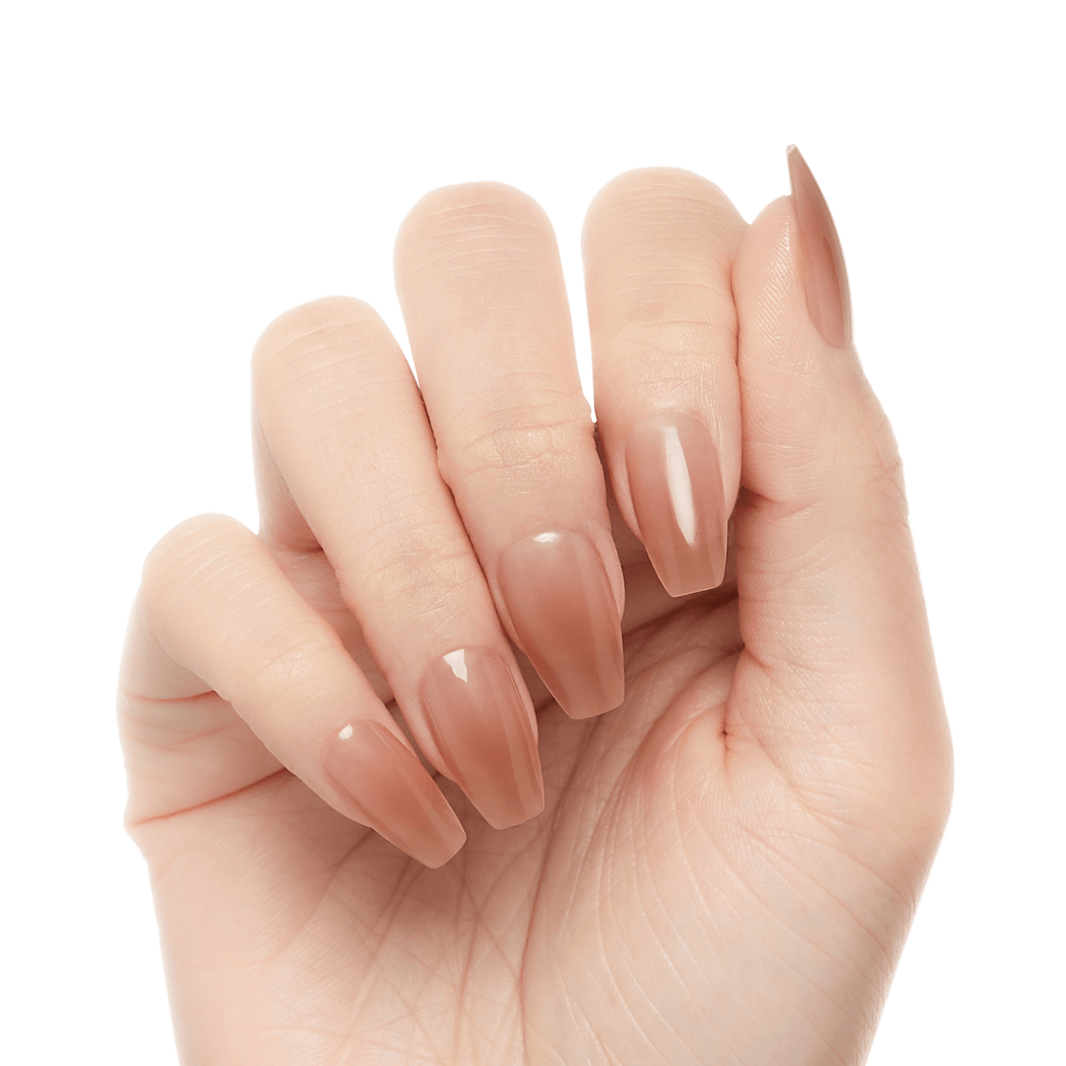 KISS Bare-But-Better Nails - Nude Lipstick