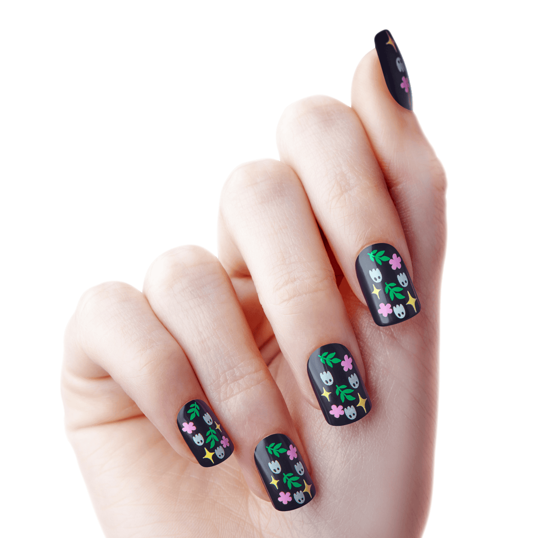 KISS Salon Design Glow-in-the-Dark Halloween Nails - Hallowscream