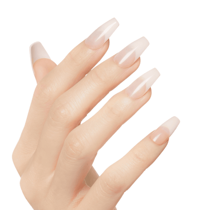 KISS Salon Acrylic French Nails - Leilani