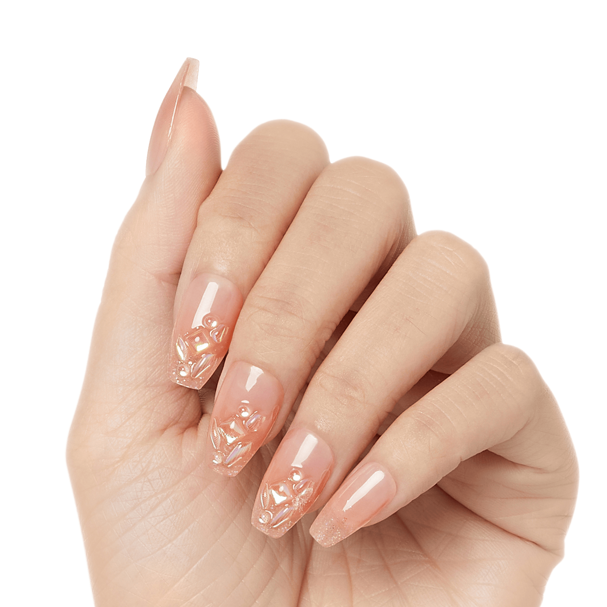 KISS Gel Fantasy Allure Nails - Be Here Now