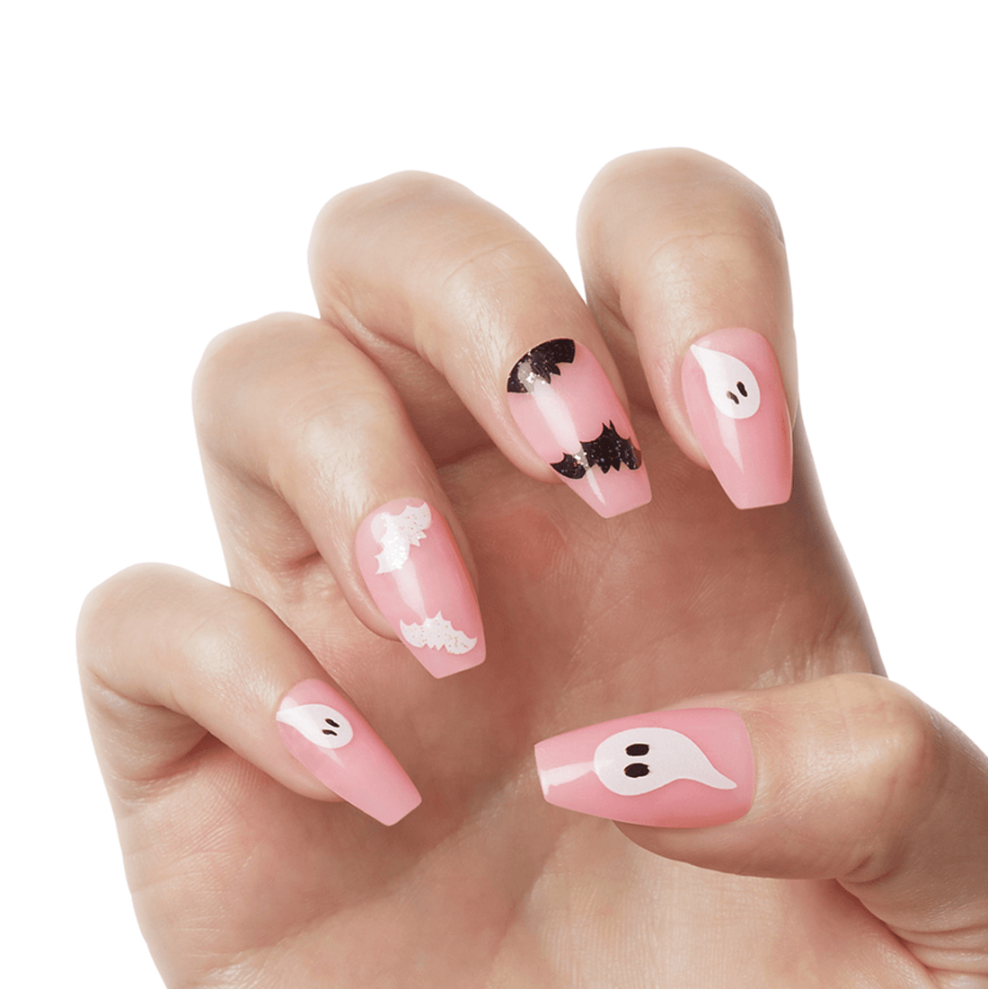 KISS Voguish Fantasy Glow-In-The-Dark Halloween Press-On Glue Nails  - Lion Tamers