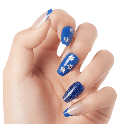 KISS Voguish Fantasy Hanukkah Nails- Daylight