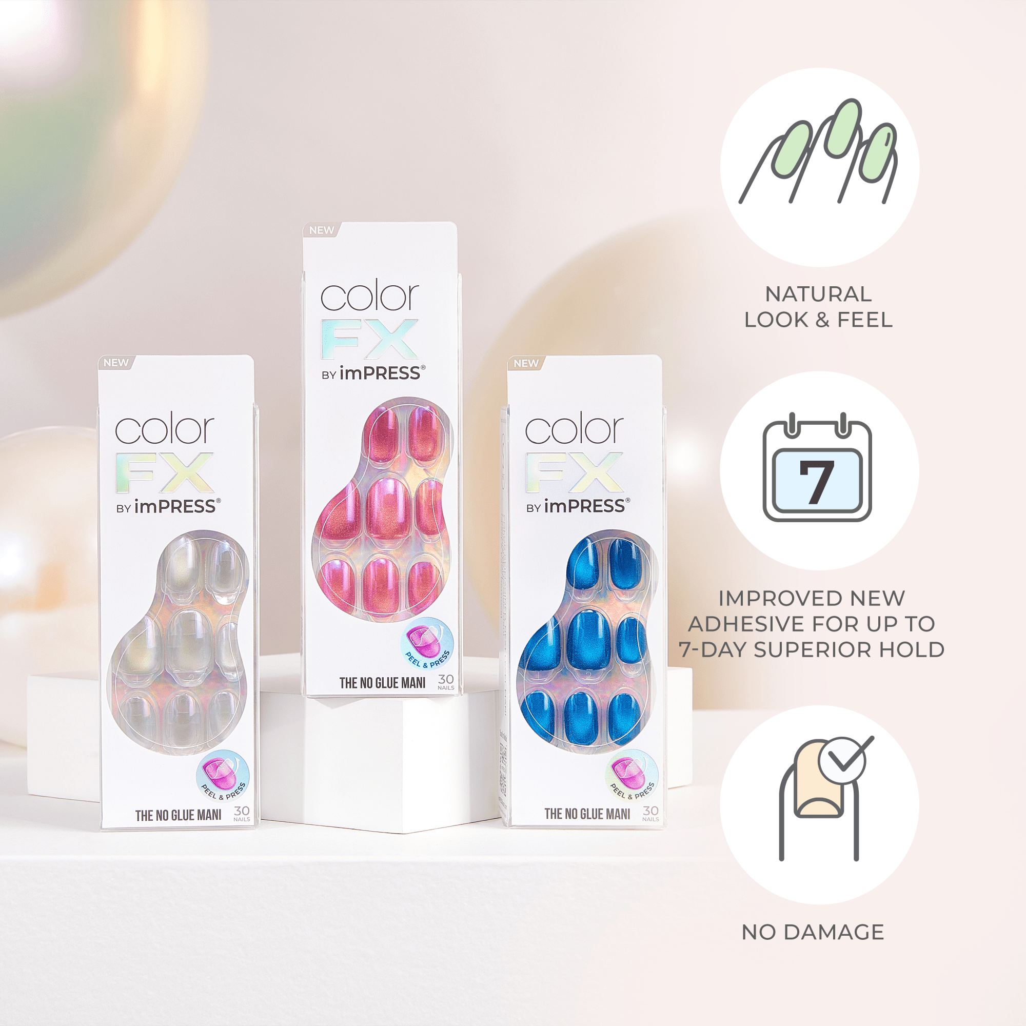 colorFX by imPRESS Press On Nails  - Reconnect