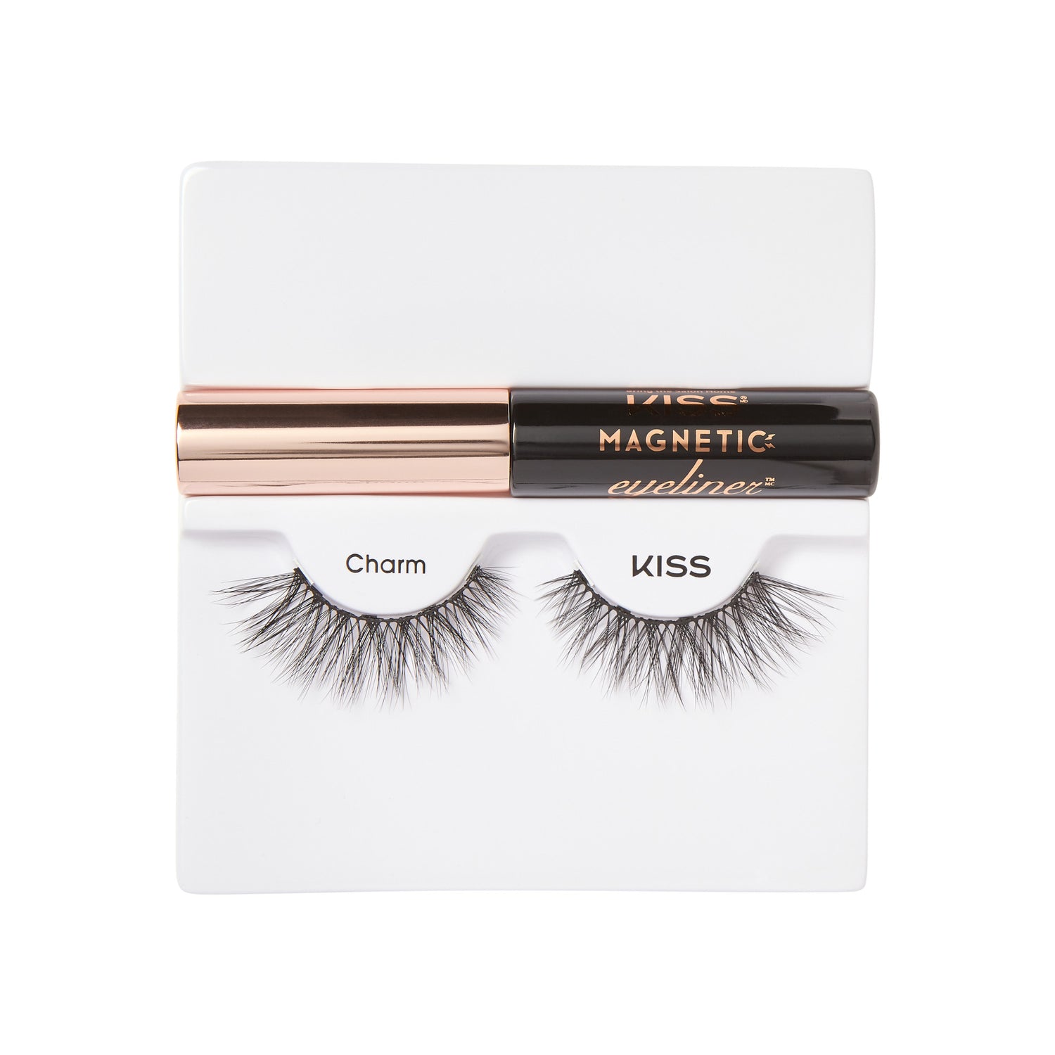 KISS Magnetic Eyeliner &amp; Lashes - Charm