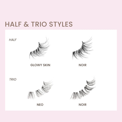 KISS The New Natural - Half Lash - Freckles