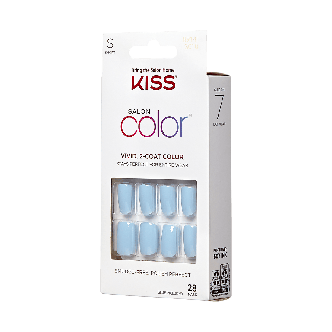 KISS Salon Color Press-On Glue Nails - Love Again