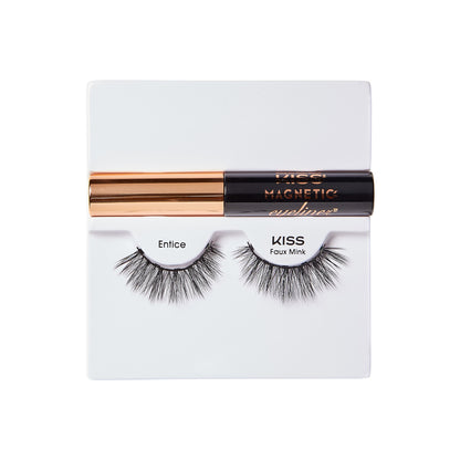 KISS Magnetic Eyeliner &amp; Lashes - Entice