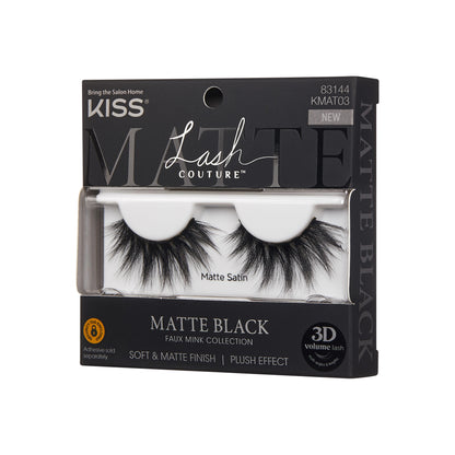 KISS Lash Couture Matte Black - Matte Satin