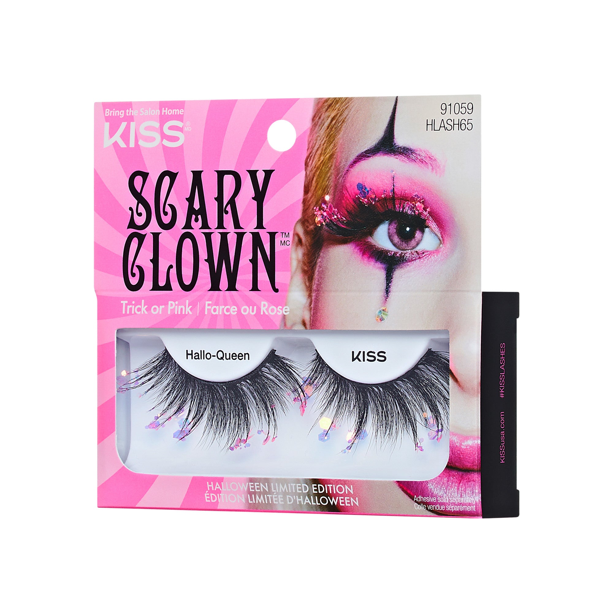 Halloween haunted house shaped eyelash sold box