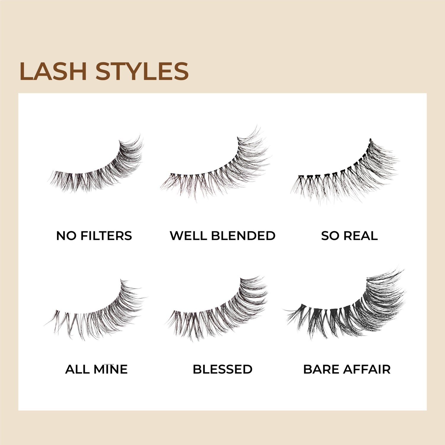 KISS My Lash But Better 4-Pair Multipack - Bare Affair