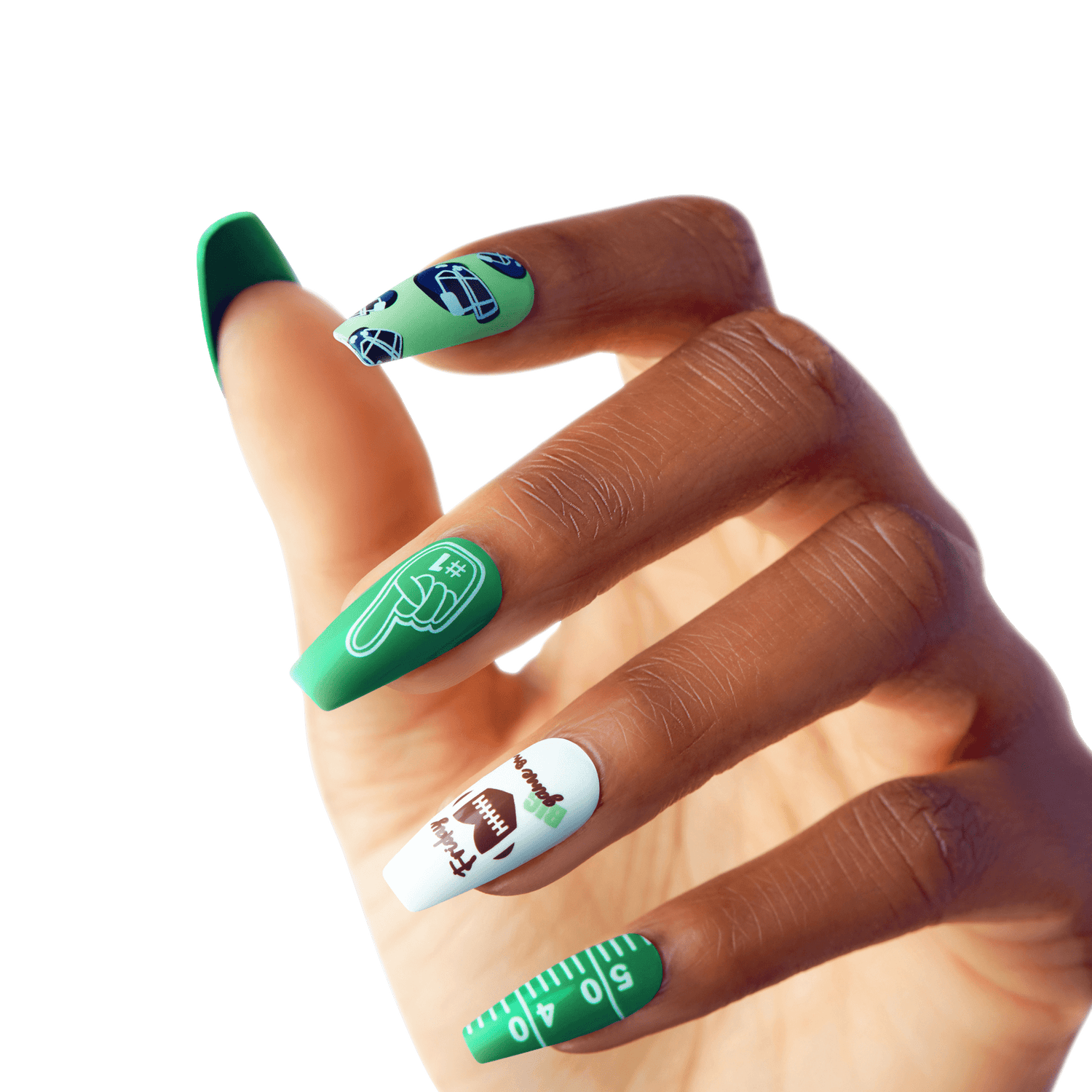 KISS Voguish Fantasy Sports Nails - In My Zone