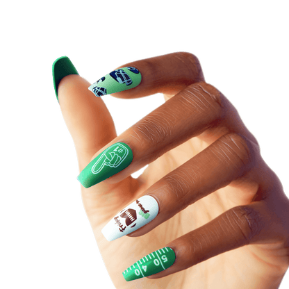 KISS Voguish Fantasy Sports Nails - In My Zone