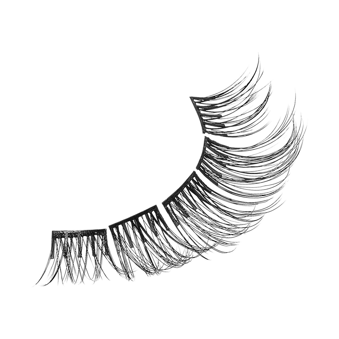 imPRESS Falsies Self Adhesive Eyelashes, 30 Lash Clusters - Natural &amp; Wispy