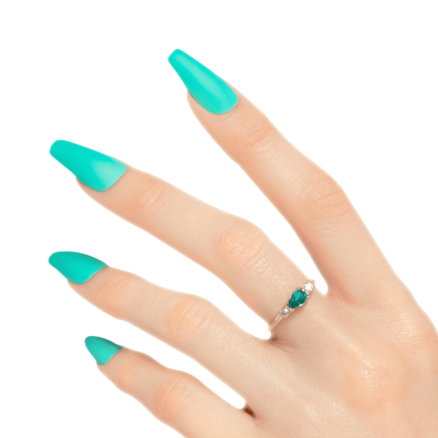 KISS Gel Fantasy Sculpted Nails - Grin Green