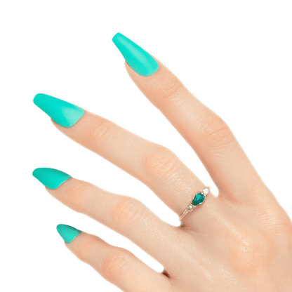 KISS Gel Fantasy Sculpted Nails - Grin Green