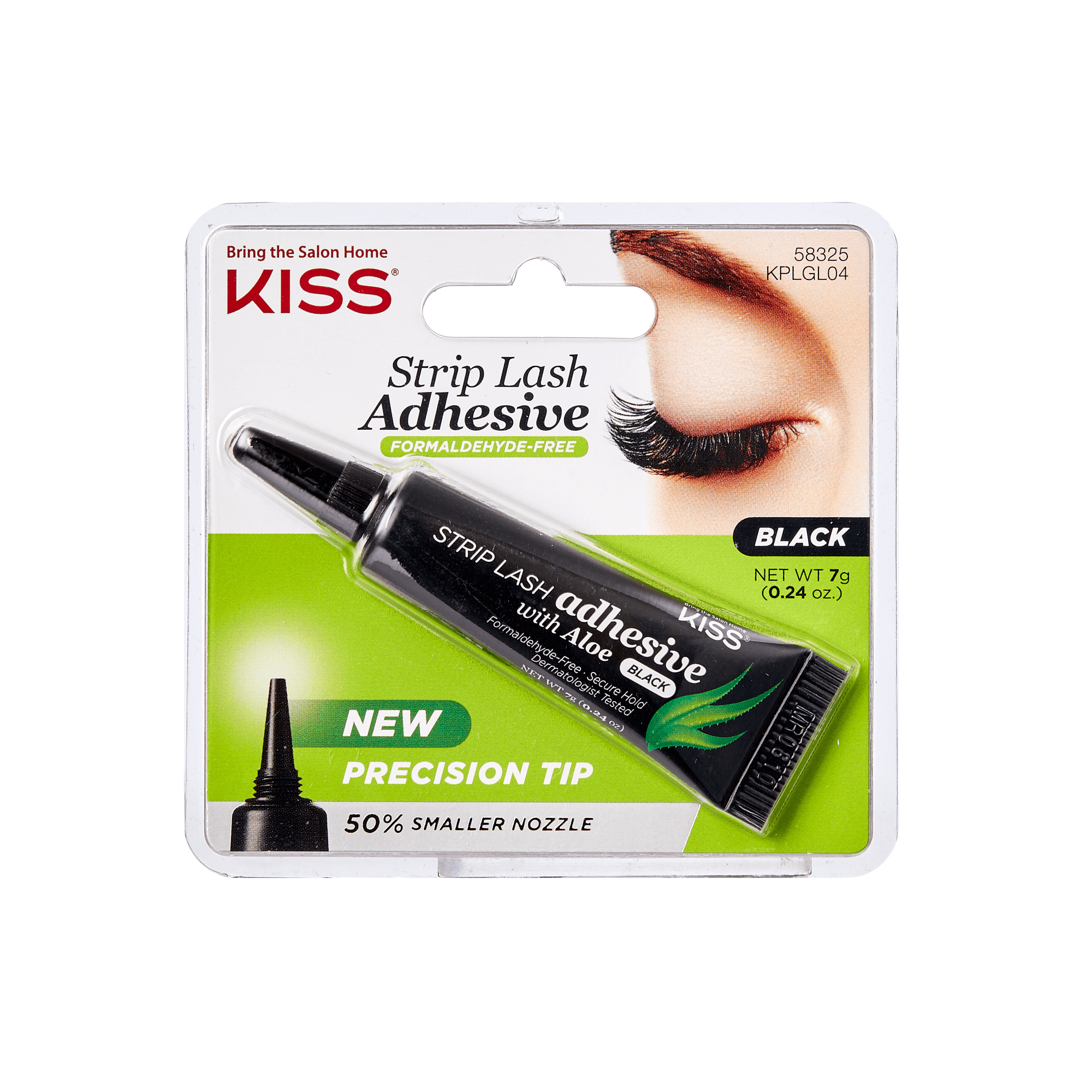 KISS Strip Lash Adhesive with Aloe - Black