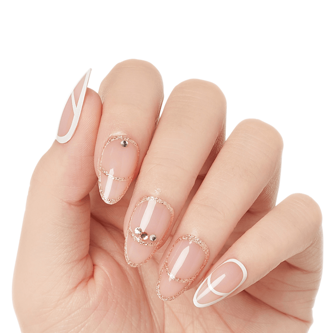 KISS Premium Classy Nails - Over the Moon