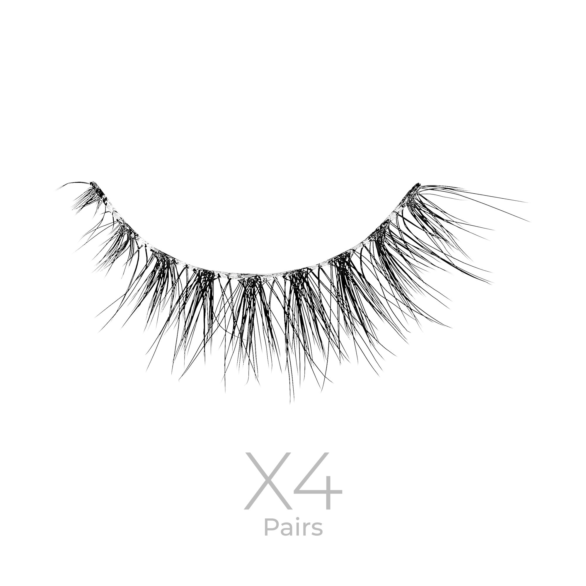 KISS The New Natural Lash 4-Pair Multipack - Nude Blazer